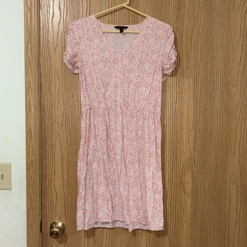 Banana Republic Pink Floral Dress